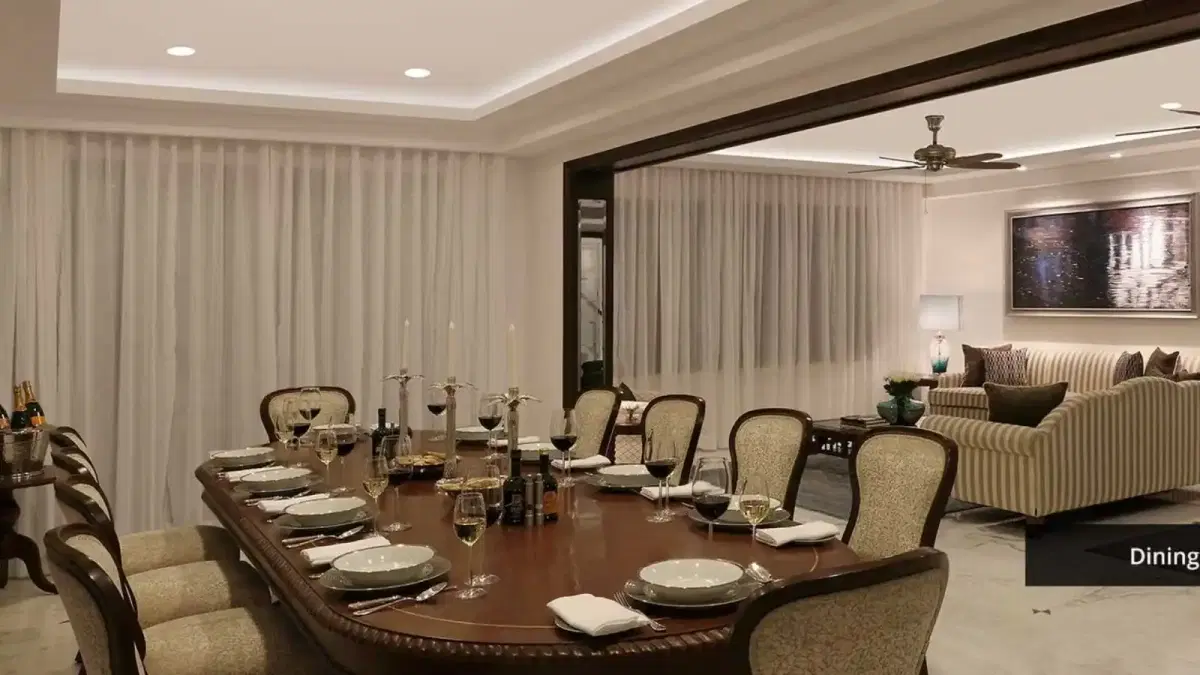 Ambience-Creacions-Apartment-and-Penthouse-In-Sector-22-Gurgaon-Dinner-Room