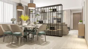 Home interior dinning area
