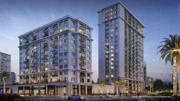 Modern Emaar Park Field at Dubai Hills Estate Apartments with spacious interiors and lush green surroundings