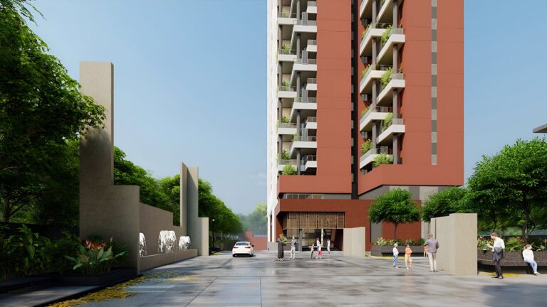 True North by Living walls Apartment in North Bangalore