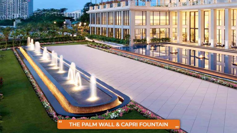 Central Park Resorts Amenities - Capri Club Fountain