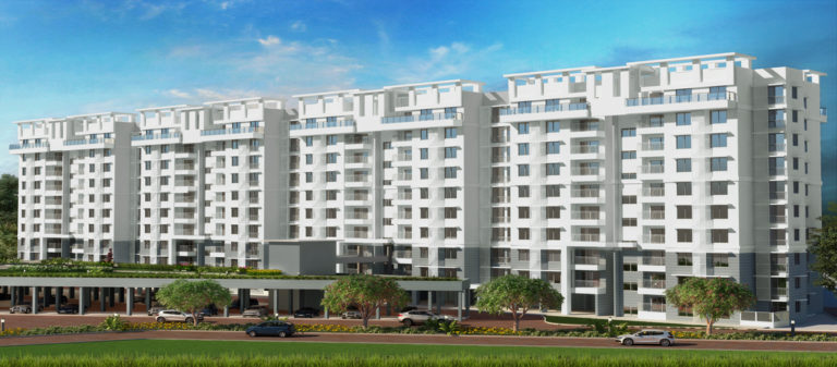 Purva Promenade Apartments in Hennur Road, Bangalore Elevation