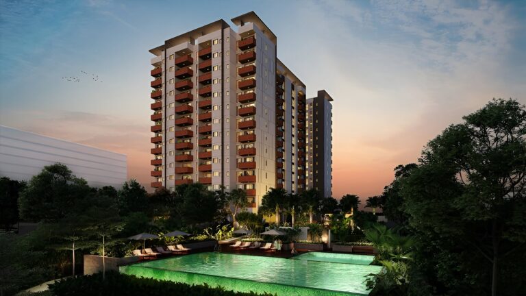 Assetz Soho & Sky Apartment in North Bangalore swimming pool