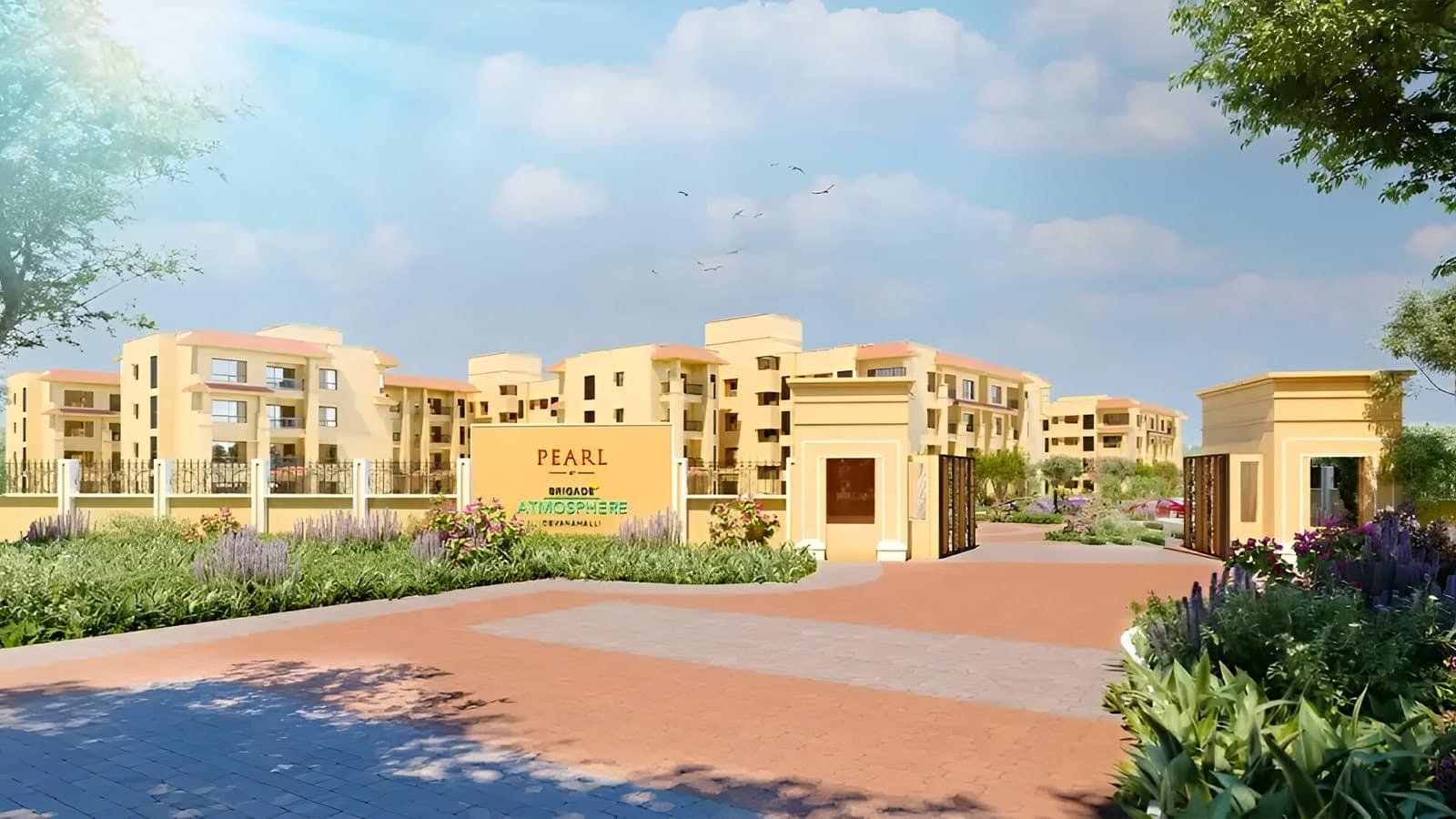 Pearl at Brigade Atmosphere villa in devanhalli bangalore banner image