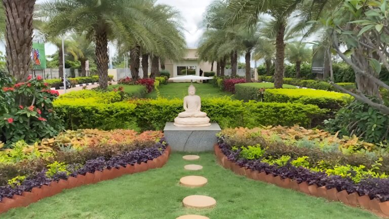 Sammy's Palm Hills Plots in North Bangalore Manicured Garden