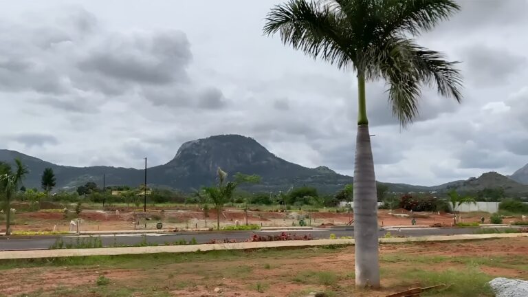 Sammy's Palm Hills Plots in North Bangalore Picture Square Of Nandi Hills