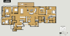 Karle-Zenith-Residences-4-BHK- A-Floor-Plan