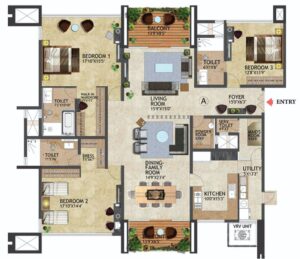 Prestige-Kenilworth-Type-A-Floor-Plan