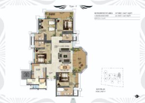 Prestige-Leela-Residences-Type-F-Floor-Plan