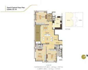 Prestige-Spencer-Heights-Type-B-3-BED-Floor-Plan