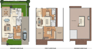 Adarsh-Tranqville-Semi-Detached-West-Facing-Floor-Plan