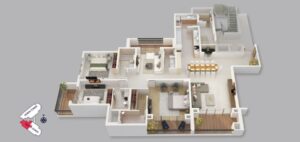 B&B-Opulent-Spire-3-BHK-Floor-Plan