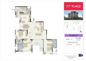 DivyaSree-77-Place-3BHK-Premium-Floor-Plan