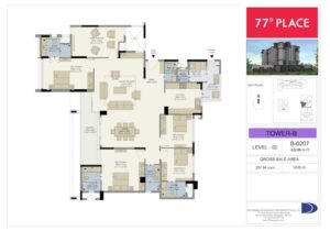 DivyaSree-77-Place-4BHK+HT-Floor-Plan