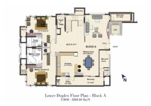 HM-Grandeur-5-BHK-Lower-Duplex-Floor-Plan