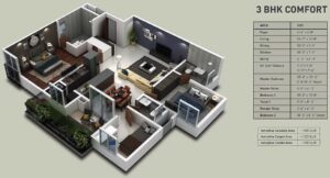 Purva-Zenium-3-BHK-Comfort-Floor-Plan