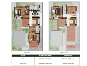 BOSV-Carnation-Villa-First-&-Second-Floor-Plan