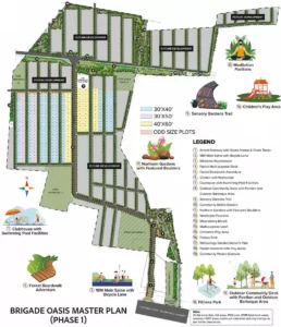 Brigade-Oasis-Plots-Master-Plan