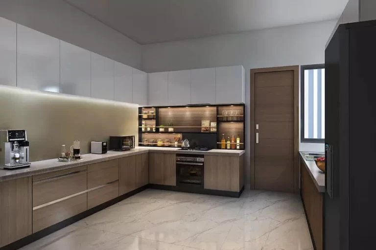 Koncept Ambience Woodsong Apartment in Off Sarjapur Road, Bangalore -Kitchen