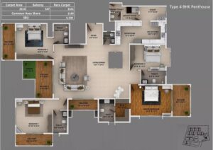 Life-By-The-Lake-4-BHK-Penthouse-Floor-Plan