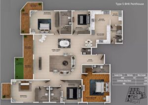 Life-By-The-Lake-5-BHK-Penthouse-2-Floor-Plan