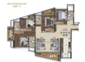 Purva-Orient-Grand-Unit-2-Floor-Plan