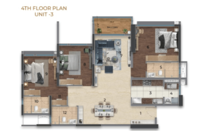 Purva-Orient-Grand-Unit-3-Floor-Plan