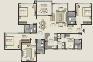 Sobha-Windsor-4-BHK-Floor-Plan