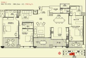 Miraya-Rose-Type-C-2900-sft-Floor-Plan