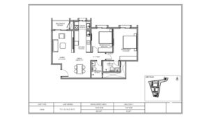 Birla Evara Apartment in Bangalore floor plan 2 BHK