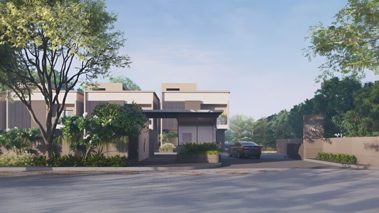 Rivera UNO Row Villa in Whitefield Bangalore Entrance of villa