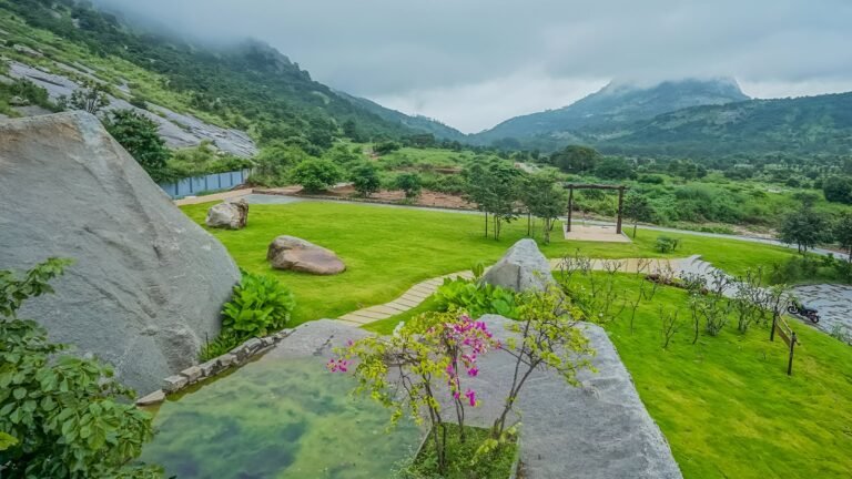 The Earth Plots in Nandi Hills, Bangalore Nandi hill view from plot