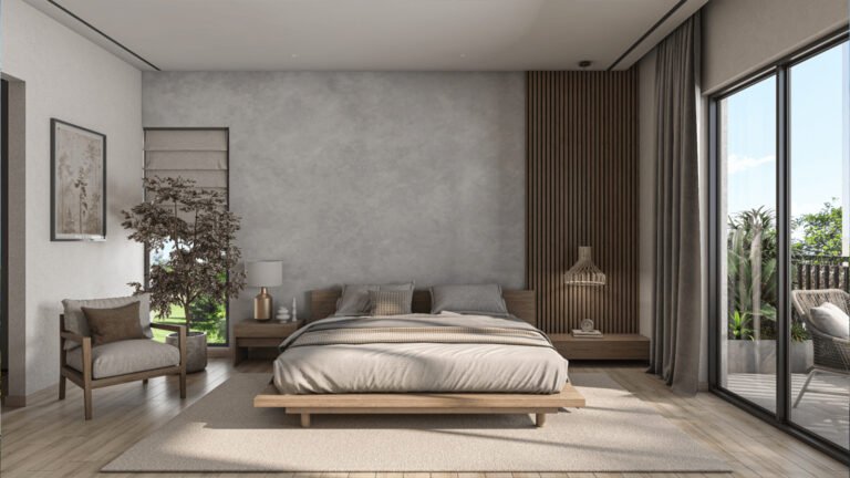 Capstone Life Midsummer Rain villa in Off IVC Road in Bangalore Bedroom