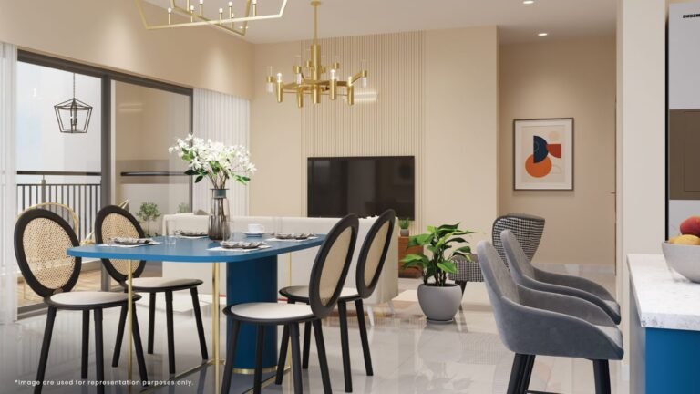 Ebony at Brigade Orchards Apartment in Devanahalli, Bangalore dinning area
