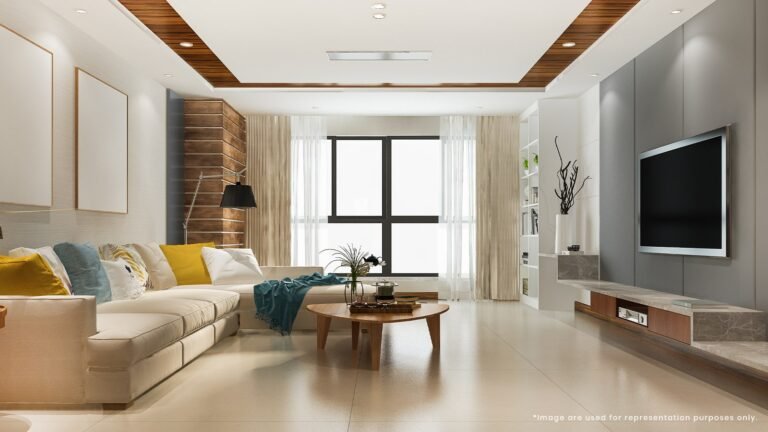 Sobha Magnum Apartment in bangalore Home interior Living Area