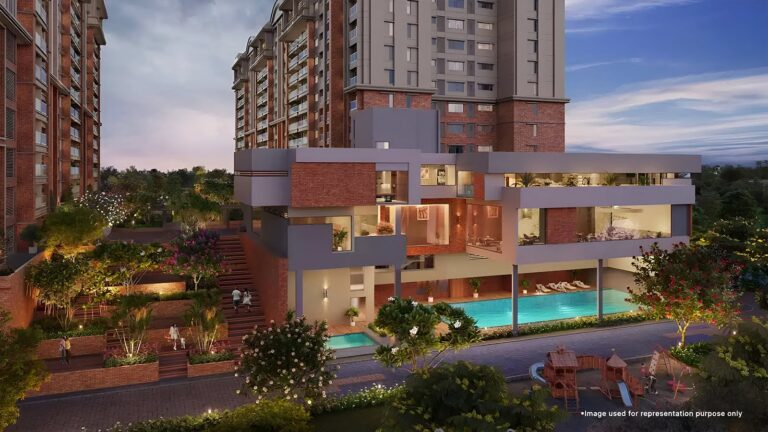 Brigade Insignia Apartment in Near Yelahanka , Bangalore swimming pool