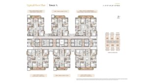 brigade gateway neopolis kokapet hyderabad floor plan towe A six cluster