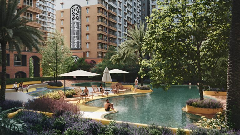 Barce at Godrej MSR City Apartment in North Bangalore Gaudi Pool