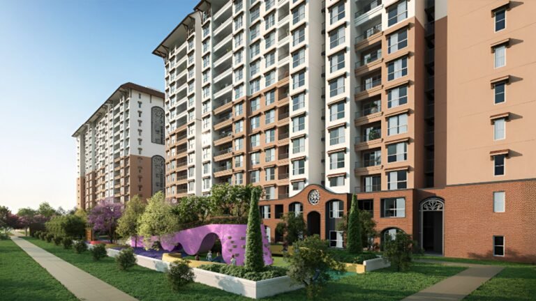 Barce at Godrej MSR City Apartment in North Bangalore arial view