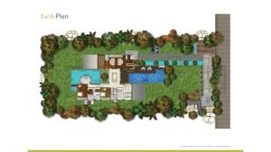 Frangipani estates villa plots in sarjapur road bangalore Earth Floor plan