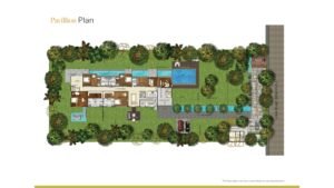Frangipani estates villa plots in sarjapur road bangalore Pavilion floor plan