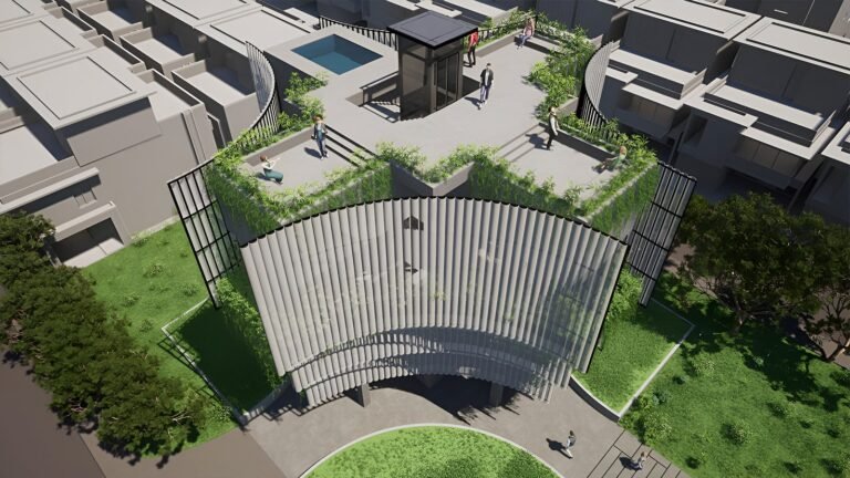 Lake Estate Villa Plots in Bangalore club house