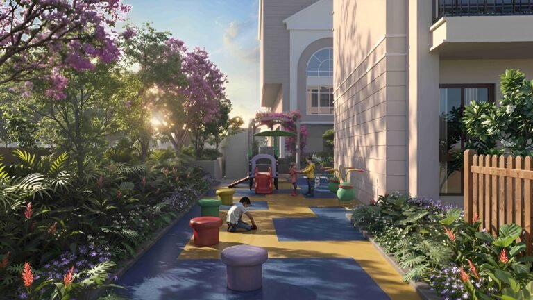 NVT OIKOS Villa in Whitefield, Bangalore kids play area-min