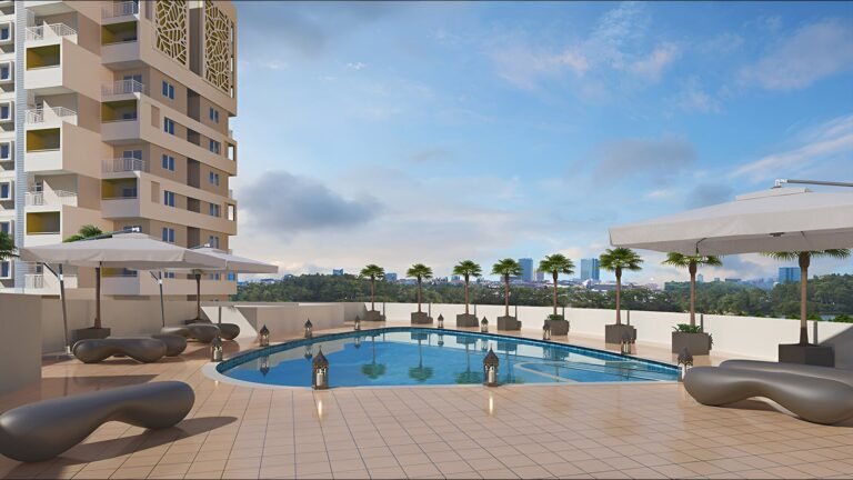 Sattva Park Cubix Apartment in North Bangalore Gold Leaf Terrace park cubix