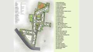 Sattva Park Cubix Apartment in North Bangalore master plan