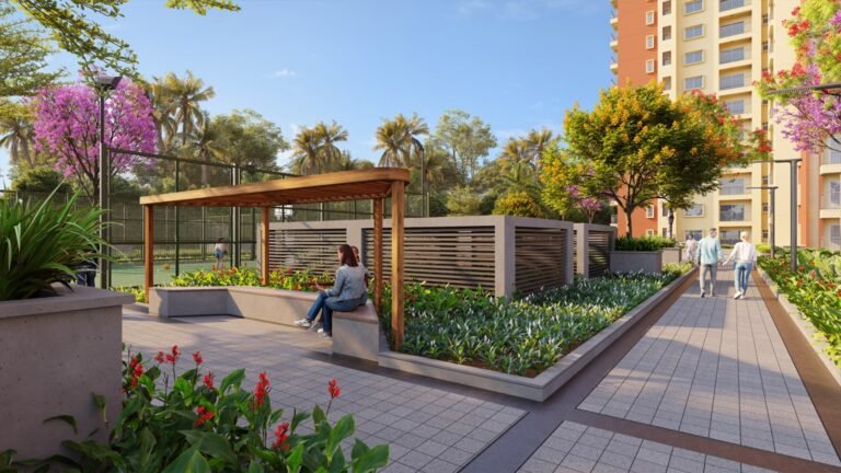 Brigade Lakecrest Apartment in Bangalore garden