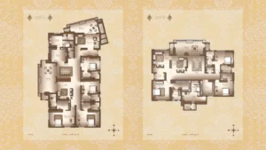 Legacy Cirocco Apartment in jakkur bangalore floor plan Unit A & B 3 & 4 bhk