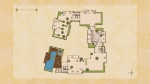 Legacy Cirocco Apartment in jakkur bangalore terrace plan