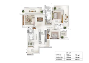 Krisumi Waterside Residences 2LDK (1)