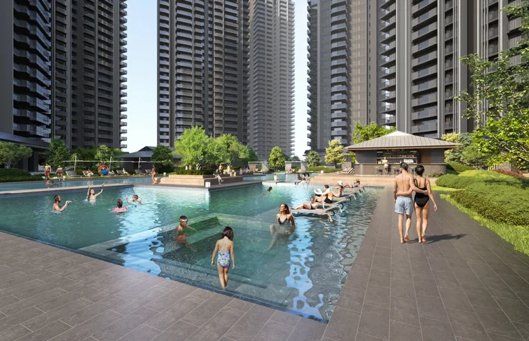 Krisumi Waterside Residences Main Pool